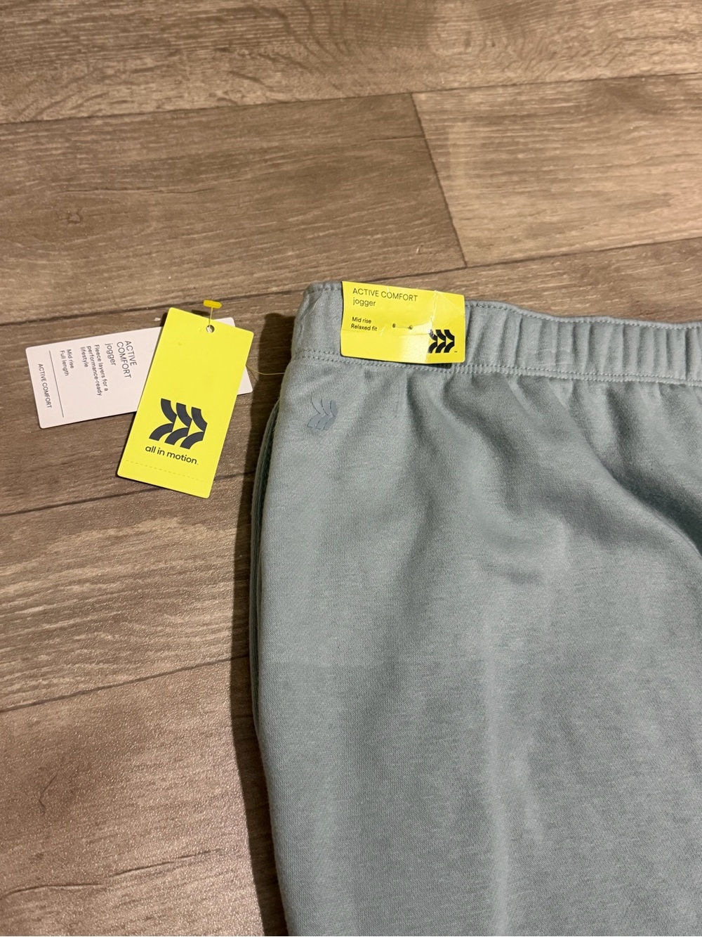 all in motion Women's Active Comfort Jogger Sweatpants Sage Green Size XXL - Picture 13 of 14